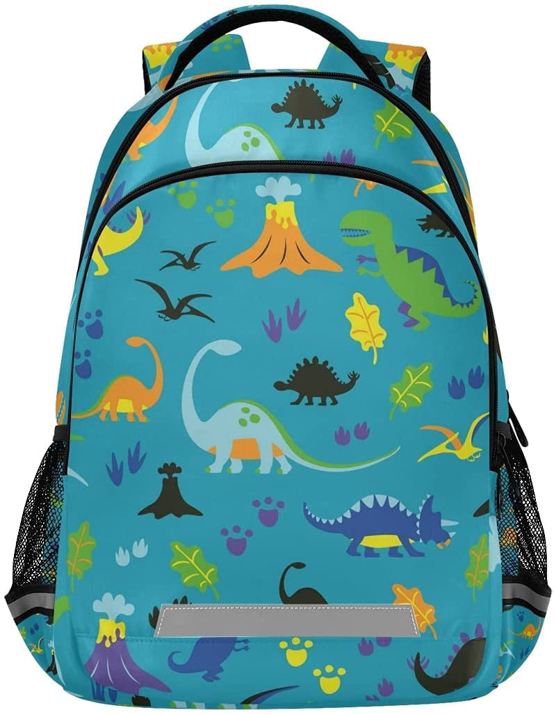 Dinosaur Book Bag Schoolbag for Boys Girls Elementary Middle Schooler