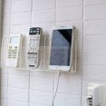 thumbnail image 1 of Acrylic Wall Mount for Mobile Phone with Remote Control - 3 Compartments, 1 of 5