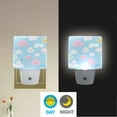 thumbnail image 6 of Cute Clouds Night Light LED Dusk to Dawn Auto Sensor Night Lamp Plug-in Nightlight for Bedroom Hallway Kitchen 2 PCs, 6 of 7
