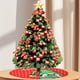 thumbnail image 5 of Fiudx Navidad Adornos Navideños Falda Para Árbol De Navidad Falda Para Árbol Estampada De 90 Cm Decoración Para El Árbol De Navidad Para El Hogar, 5 of 5