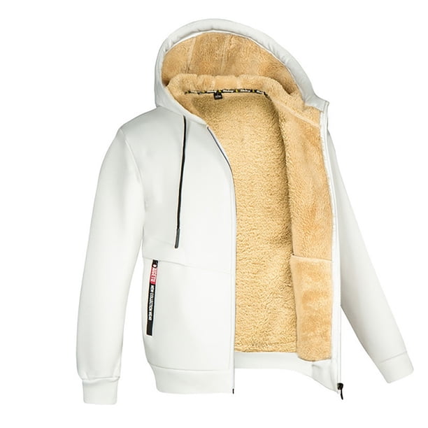 Chaqueta vaquera Sentuca para mujer, abrigo de moda con capucha, cremallera, manga larga, forro polar, abrigos cálidos de invierno