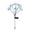 Multicolor, variant on Solar Garden Stake Lights, Artificial Azalea Flower Lights, Outdoor Lawn Ground Lights, 27.5in/70CM, Metal & Silk Fabric, Waterproof, Energy Efficient, for Yard Patio Pathways Garden Decor Gift