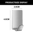 thumbnail image 2 of Self-adhesive towel hook stainless steel without punching object hook clothes hook, 2 of 5