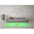 thumbnail image 3 of Ahgly Company Indoor Round Persian Emerald Green Traditional Area Rugs, 6' Round, 3 of 4