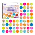 thumbnail image 1 of Pelotas hinchables Deeinyoo, 100 unidades, coloridas, pequeñas, con caja de regalo para niños, 1 of 6
