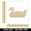 thumbnail image 2 of Duck Swimming Solid Wood Shape Unfinished Piece Cutout Craft DIY Projects - 6.25 Inch Size - 1/8 Inch Thick, 2 of 7