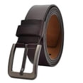 thumbnail image 1 of Genuine Leather Belt Men 140 150 160 170cm Large Size Luxury Designer Belts Men Genuine Leather High Quality Waist Belt, 1 of 4