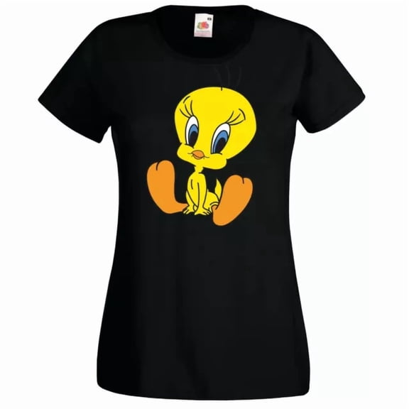 Tweety Lonney Saying Tunes T-Shirt BLACK Unisex S-5XL Hot Trending Shirt, Vintage Birthday Gift
