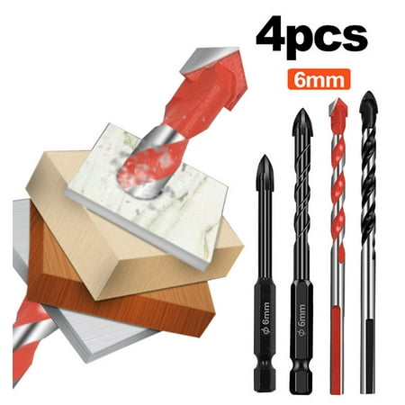 

Home Decor Clearance Hexagon Handle Cross Cutter Head Tile Drill Bit Lengthened Ceramic Drill Bit Glass Punching Bit