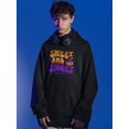 thumbnail image 2 of Sweet And Spooky. Hoodie Juniors -Image by Shutterstock,  Large, 2 of 4