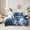White Blue, variant on Castle Fairy Kids Teens Adults Wildlife Wolf Twin Bedding Sets 7-Piece,Winter Woodland Bedding Comforter Set Microfiber,Jungle Animal Breathable Sheet Sets,Microfiber Bedroom Decor,Reversible