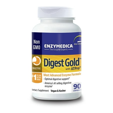 60 Caps Supplement Pills - Digest Gold Enzymedica 90 Caps