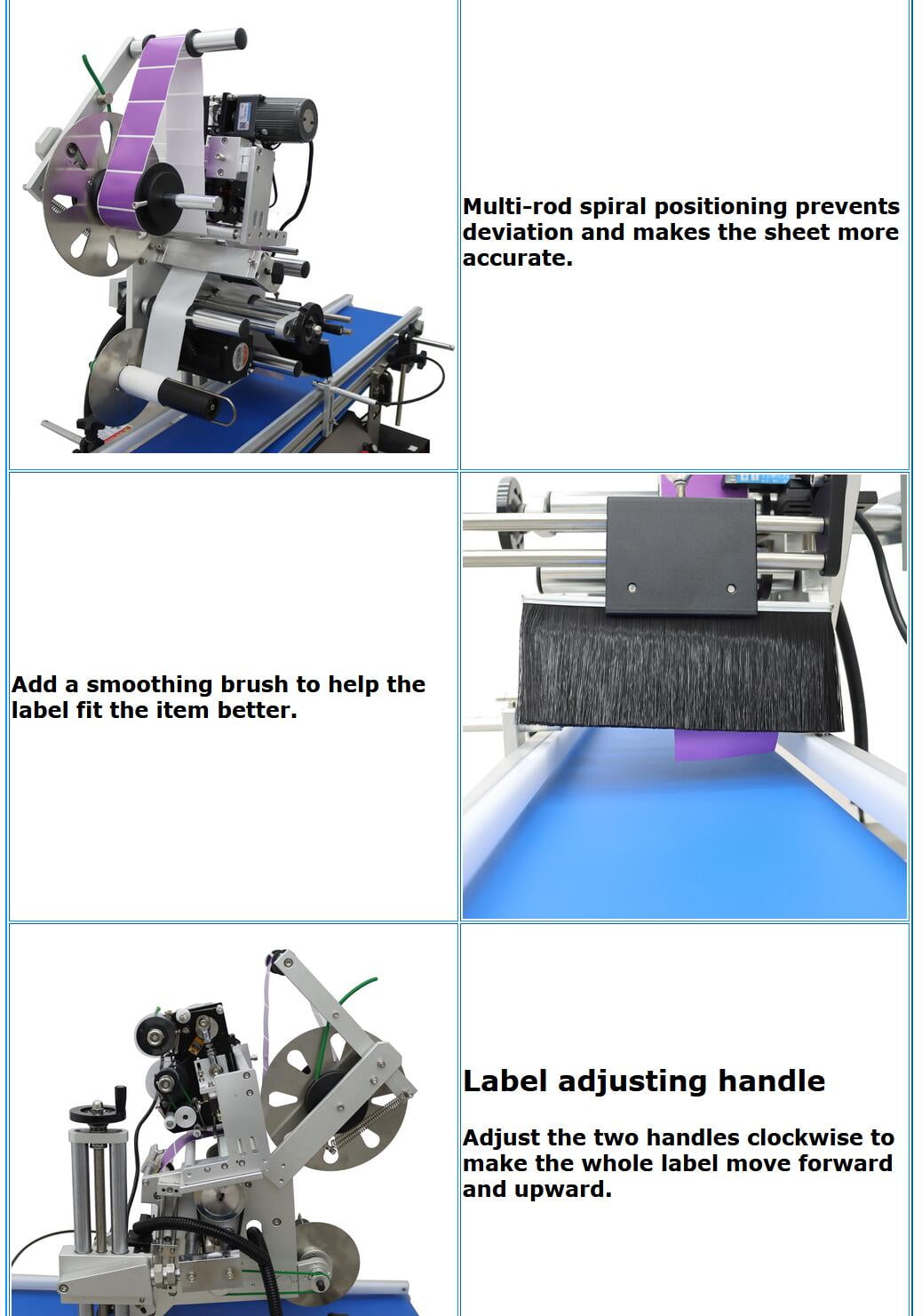 LT-160 Automatic Desktop Labeling Machine Coding Machine with Conveyor