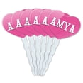 thumbnail image 1 of Amya Heart Love Cupcake Picks Toppers - Set of 6, 1 of 1