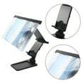 thumbnail image 2 of WEUVEB Black Phone Screen Magnifier Stand for Cell Phones, Modern Design, 1 Pack, Enhanced Viewing, 2 of 8