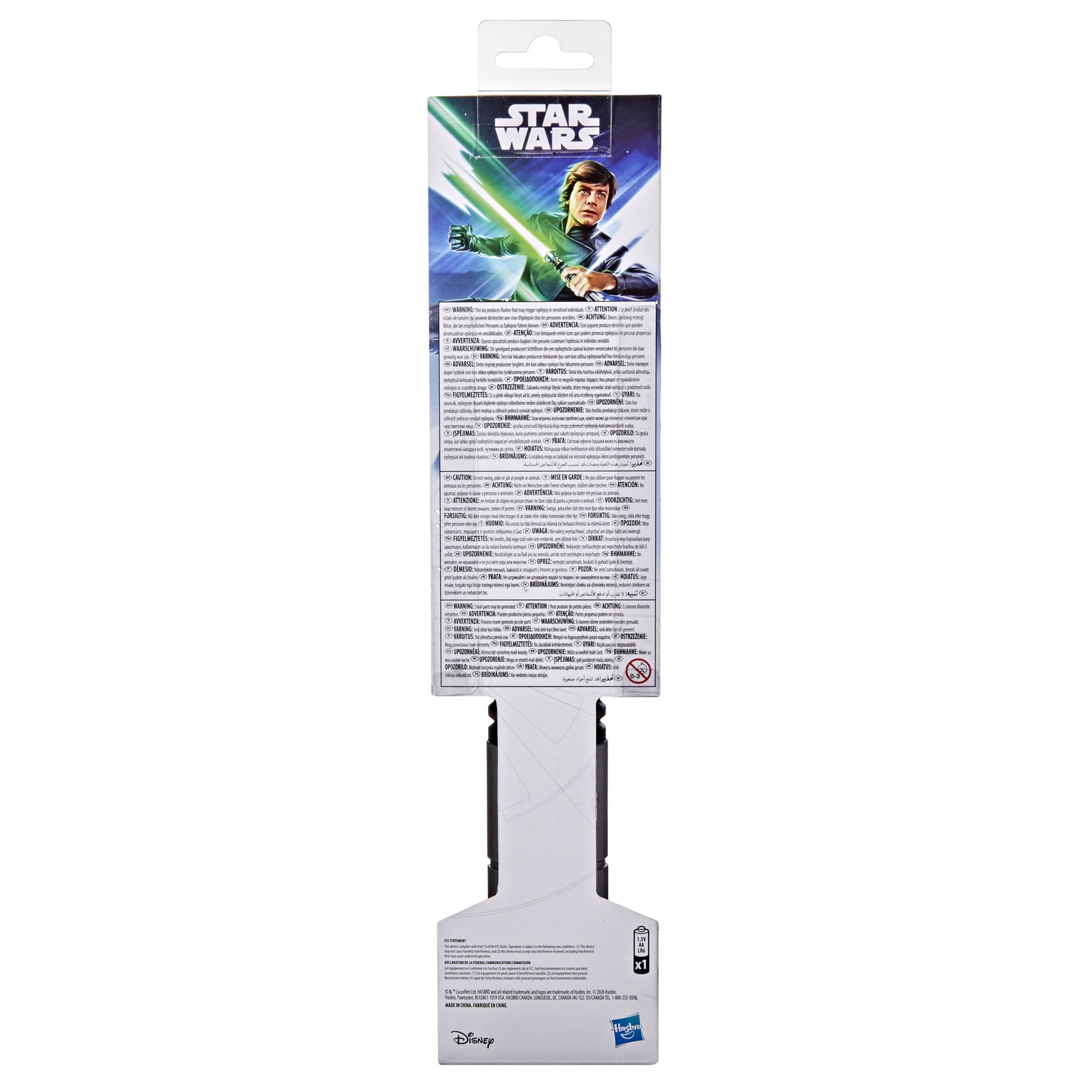 Star Wars Luke Skywalker Electronic Lightsaber, Star Wars Toys for Boys & Girls Ages 4+