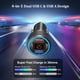 thumbnail image 2 of Cargador de coche Costyle 65W 4 puertos USB-C PD 30W/QC 3.0 negro, 2 of 7