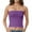 Purple, variant on Women's Seamless Longline Bra - Comfortable, Anti-Smear, Nylon Spandex, One Size Fits S-M