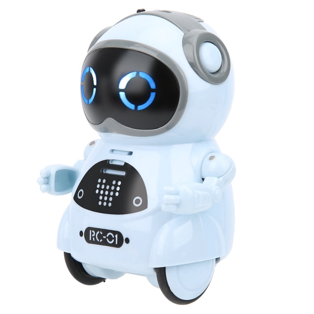Robot De Juguete Robot Eléctrico De Juguete 939A Robot De Juguete Interactivo Reconocimiento De Voz Registro Canto Baile Mini RC Robot ToyBlue ANGGREK Otros