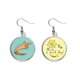 thumbnail image 1 of Movimientos de señales de gestos Pendiente Sol Flor Pendiente Joyas Moda Unbranded M, 1 of 3