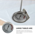 thumbnail image 3 of 2pcs Deep Fryer Thermometers Dial Thermometers Stainless Steel Stem Meat Cooking Thermometers, 3 of 8