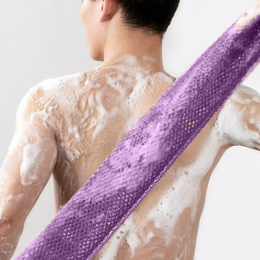 African Bath Sponge African Net Long Net Bath Sponge Exfoliating Shower Body Scrubber Back Scrubber Skin Smoother,Great for Daily Use 31.5*12in