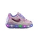 thumbnail image 3 of Tenis Para Niña Con Luces Led Lila Agujetas Super Ligeros lila 16, 3 of 6