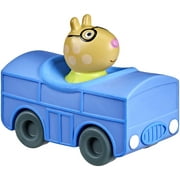 Peppa Pig Peppas Adventures Little Buggy Vehicle Preschool Toy for Ages 3 and Up (Pedro Pony in School Bus)