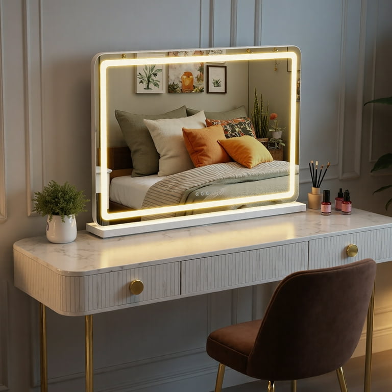 CONCETTA 22-inch × 32-inch LED Illuminated Makeup Mirror with