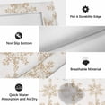 thumbnail image 5 of Vintage Flowers Outdoor Rug for Patio/Deck/Porch, Non-Slip Large Area Rug 4 x 6 Ft, Farmhouse Classic Floral Textured Beige Indoor Outdoor Rugs Washable Area Rugs, Camping Rug Carpet Runner, 5 of 8