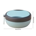 thumbnail image 2 of Boîte à Lunch Isotherme - Contenant Repas en Acier Inoxydable Incassable et Portable pour le Rangement des Aliments. Joint En, Bleu Clair, JKODE, 2 of 8