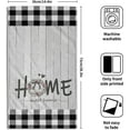 thumbnail image 2 of Home Sweet Home Hand Towels Set of 2 Buffalo Check Absorbent Small Bath Towels Decorative Kitchen Guest Dish Towel for Spa Hotel, 2 of 16