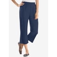 thumbnail image 2 of Woman Within Plus Size Petite 7-Day Knit Capri, 2 of 6