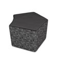 thumbnail image 4 of Tabouret Quin Series Noir Pu606 avec Côté Nickel, 4 of 4