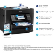 WorkForce Pro WF-4833 Wireless All-in-One Printer with Auto 2-Sided Print, 50-page ADF, 500-sheet Paper Capacity, and 4.3 Color Touchscreen (Sold without manufacturer )