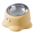 thumbnail image 1 of Bol d'Alimentation pour Animaux Surélevé en Acier Inoxydable avec Base Robuste Antidérapante pour des Repas Intérieurs Confortables, 1 of 4