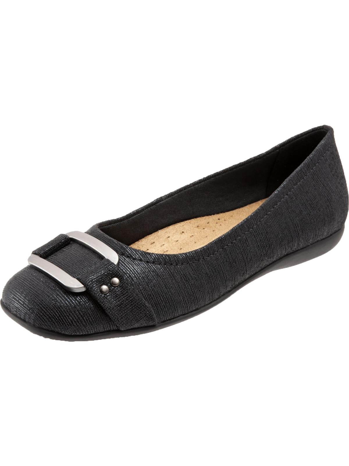 womens black flats walmart