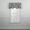 thumbnail image 5 of Ellis Curtain Meadow High Quality Room Darkening Solid Natural Color Lined Scallop Window Valance - 50 x15", Cardinal, 5 of 5