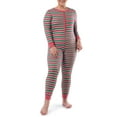 thumbnail image 6 of Fruit of the Loom Women's and Women's Plus Long Underwear Waffle Thermal Union Suit, 6 of 13