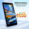thumbnail image 5 of Tablet 7 inch Android 15 Tablet, 3GB RAM 32GB ROM 1TB Expandable,Penta-core Processor Tablet PC，Wi-Fi 6, 5G dual-band，3000mAh Battery, Dual Camera, Educational, Games,Purple, 5 of 8