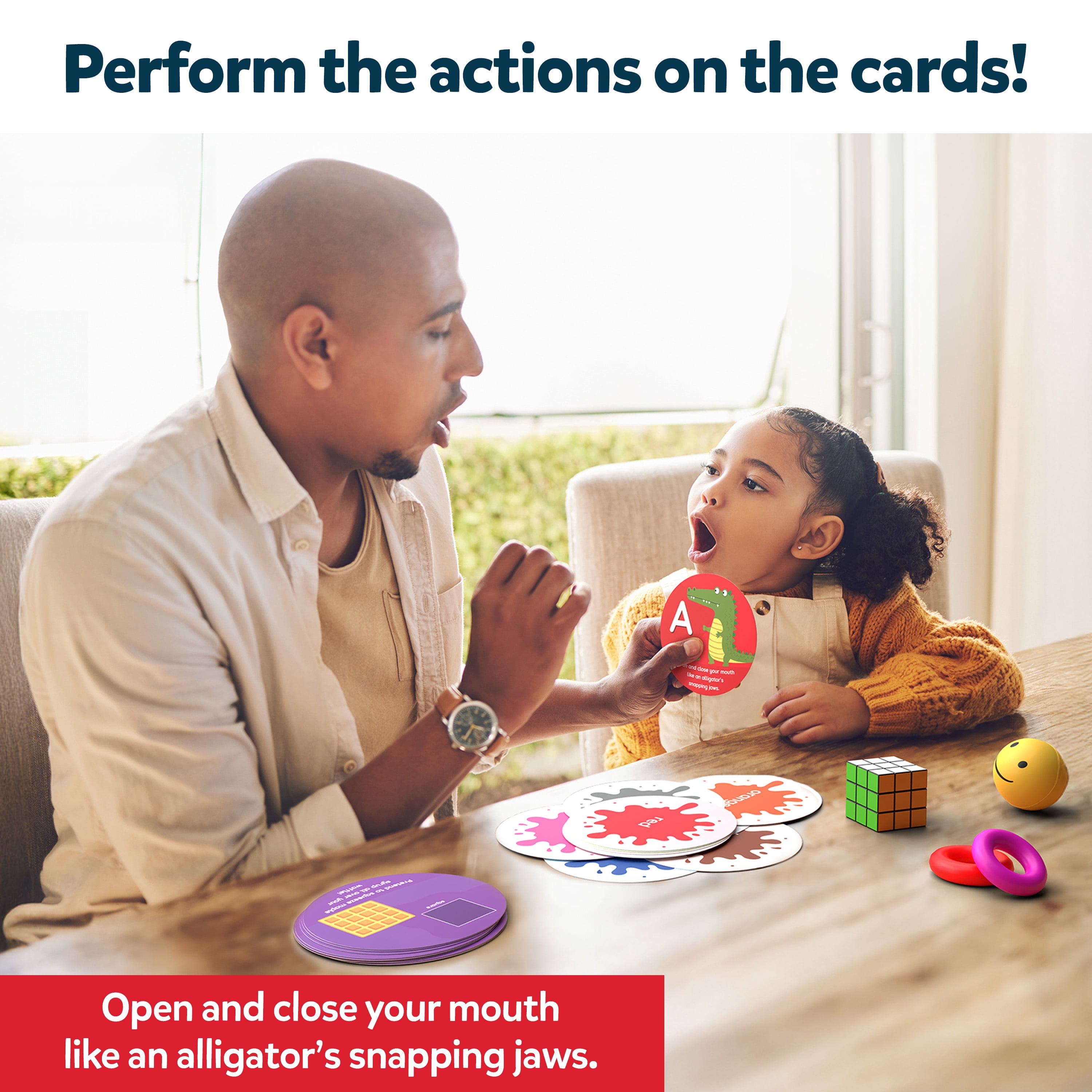Skillmatics Jump and Learn, 40 Cards, Early Learning Flash Cards, Ages 2-5