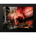 thumbnail image 2 of BRAUN Studio 14x12 Black Modern Framed Museum Art Print Titled - New York Fireworks, 2 of 5