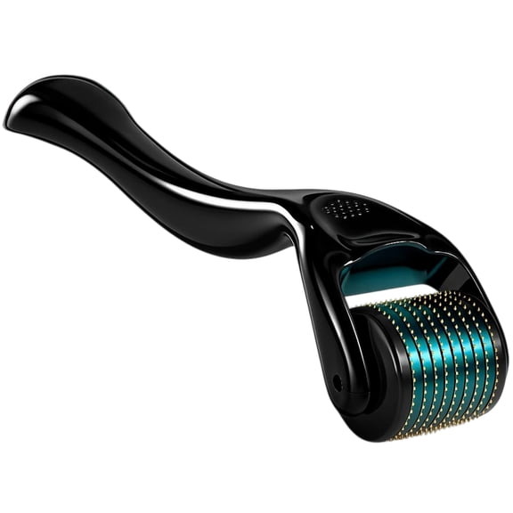 Derma Roller Microneedling Roller for Face, Beard, Hair 1mm - Includes Free Storage Case, for Men and Women