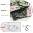 thumbnail image 6 of Round Area Rug 5 Ft, Pink Tulip Washable Non-Slip Circle Carpet for Living Room/Bedroom, Spring Floral Romantic Flowers Modern Art Wooden Low-Profile Runner Mats Collection Rugs for Indoor, 6 of 8