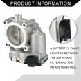 thumbnail image 5 of 1 Pcs Throttle Body for Mercedes-Benz C 250 1.8L L4-Gas 2012-2015 Replace No.266-141-05-25, 5 of 6