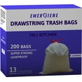 thumbnail image 1 of Bolsas de basura Emergiene, 49 litros, con aroma a lavanda, 200 unidades, 0.75 mil, 1 of 7