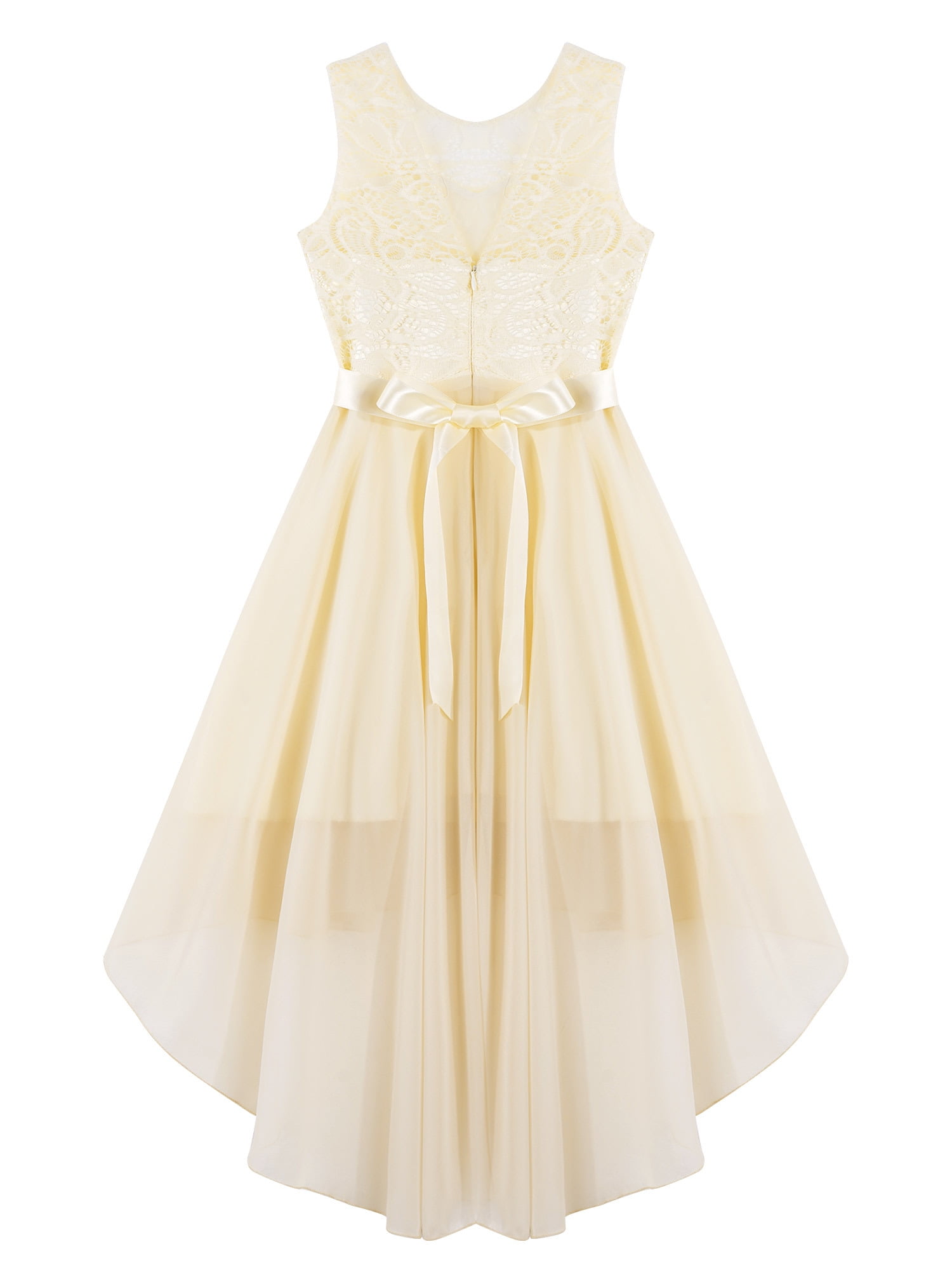 champagne junior bridesmaid dresses