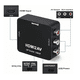 thumbnail image 4 of Convertidor  Bloosom Adaptador De Audio Y Video Tv Hdmi A Rca 1080 Negro, 4 of 4