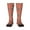 1 Black, variant on Hedgehog Mushroom Pattern Women’s Knee High Crew Socks,Trouser Socks Comfortable, Breathable, Moisture-Wicking and Soft