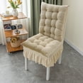 thumbnail image 2 of Rocking Chair Cushion Seat Cushion, Indoor Rocking High Back Chair Cushions 15.7 x 37.4 inch Tufted Patio Furniture Cushion Chaise Lounge Cushions for Outdoor Dining Chair, 2 of 6